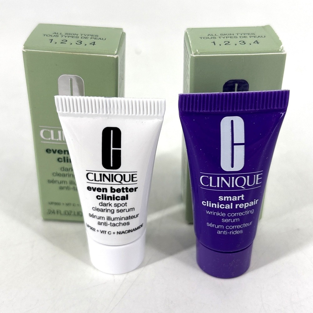 CLINIQUE Smart Clinical Repair Wrinkle Correcting Serum & Dark Spot 5ml/.17oz
